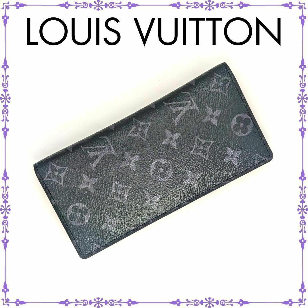 LOUIS VUITTON(ルイヴィトン)の【良品】 ルイヴィトン 長財布 M61697 エクリプス ポルトフォイユ ブラザ メンズのファッション小物(長財布)の商品写真