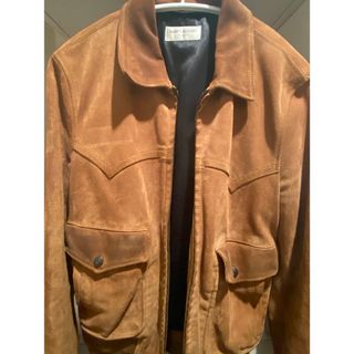 サンローラン(Saint Laurent)の15aw サンローラン パリスエード レザージャケット ブルゾン　確実正規品(レザージャケット)