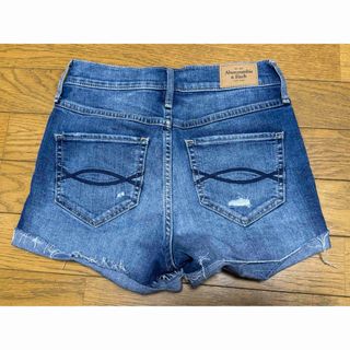 アバクロンビーアンドフィッチ(Abercrombie&Fitch)のアバクロ　デニム　ショートパンツ　ショーパン(デニム/ジーンズ)