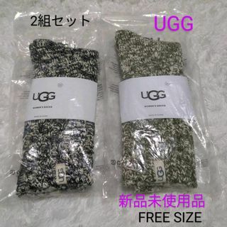 アグ(UGG)のUGG　アグ　レディースソックス　2組セット　FREE SIZE　6803(ソックス)