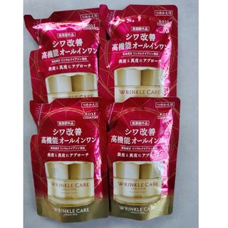 グレイスワン(GRACE ONE（KOSE COSMEPORT）)のグレイスワン リンクルケア モイスト ジェル クリーム　詰替　90g　4個(オールインワン化粧品)