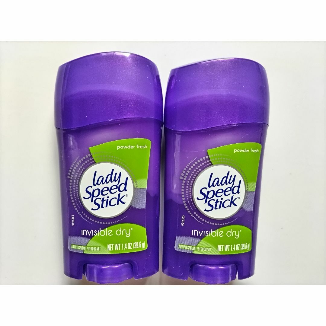 デオドラント　Lady Speed Stick 2本　パウダーフレッシュ コスメ/美容のボディケア(制汗/デオドラント剤)の商品写真