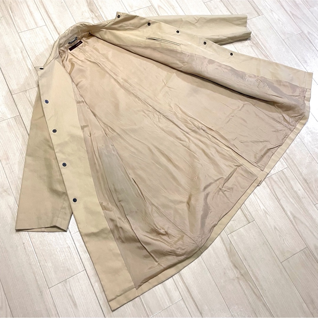 SHIPS(シップス)のprodotto シップス  ステンカラーコート イタリア製 ベージュ XL相当 メンズのジャケット/アウター(ステンカラーコート)の商品写真