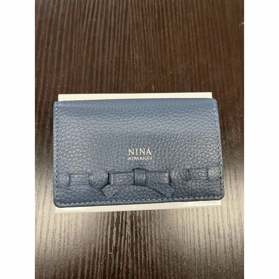NINA RICCI(ニナリッチ)のニナリッチの名刺入れ　美品 レディースのファッション小物(名刺入れ/定期入れ)の商品写真