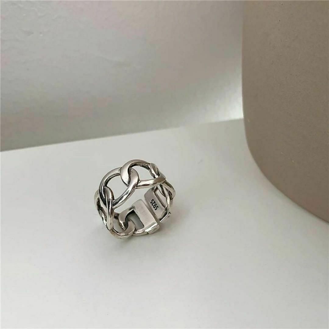 デザインリング　指輪　レディース　メンズ　ファッション　オープン　調整可能　新品 レディースのアクセサリー(リング(指輪))の商品写真