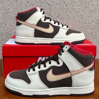 ナイキ(NIKE)の【極希少】NIKE Dunk High Retro SE"Brown/Milk"(スニーカー)