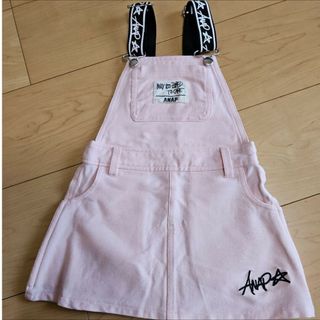 【美品】ANAP アナップ　女の子　ジャンパースカート