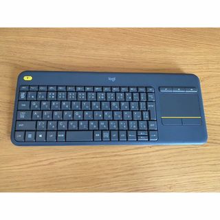 ロジクール(Logicool)の 【新品電池付き】ロジクール ワイヤレス タッチキーボード K400 Plus(PC周辺機器)