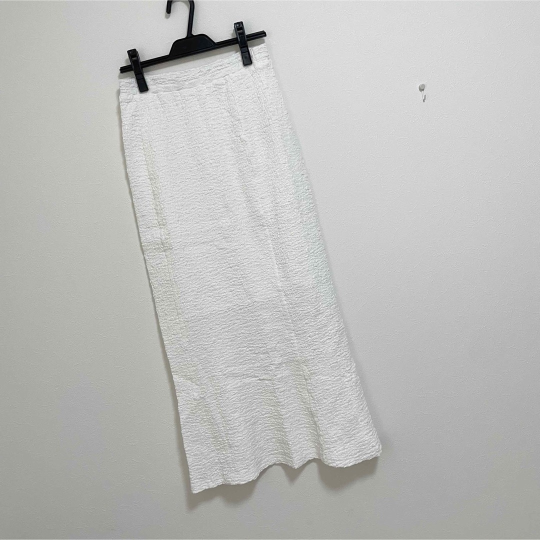Ungrid(アングリッド)のアングリッド  カットジャカードフィットスカート レディースのスカート(ロングスカート)の商品写真