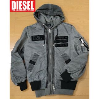 ディーゼル(DIESEL)のDIESEL/ ダブルレイヤード ボンバージャケット/MA-1(フライトジャケット)