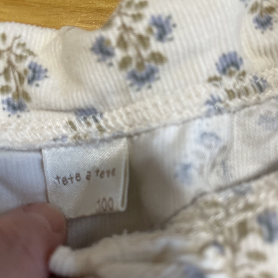 tete a tete(テータテート)のtete a tete テータテート　ワンピース 100 キッズ/ベビー/マタニティのキッズ服女の子用(90cm~)(ワンピース)の商品写真