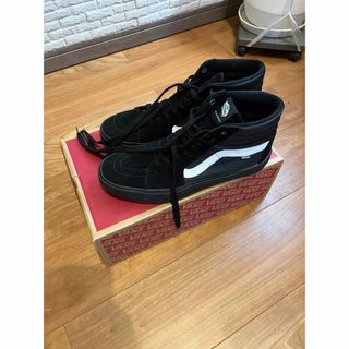 SK8-HI（VANS） - vans sk8 hi BMX ブラック　27.5