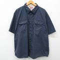 XL★古着 ラングラー Wrangler 半袖 シャツ メンズ 大きいサイズ …