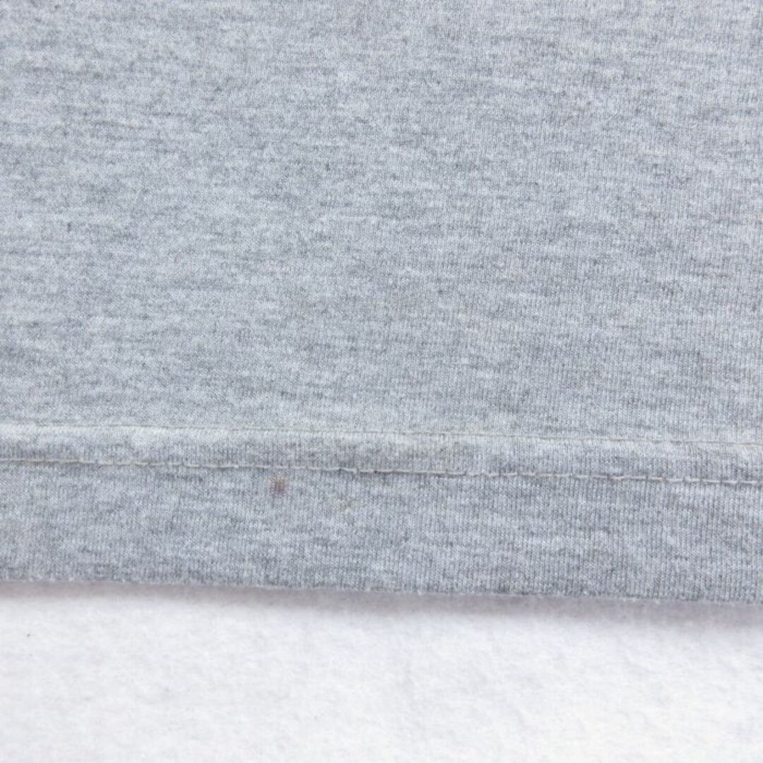 XL★古着 半袖 Tシャツ メンズ ミリタリー アーミー ARMY ポリエステル クルーネック USA製 グレー 霜降り 24apr11 中古 メンズのトップス(Tシャツ/カットソー(半袖/袖なし))の商品写真