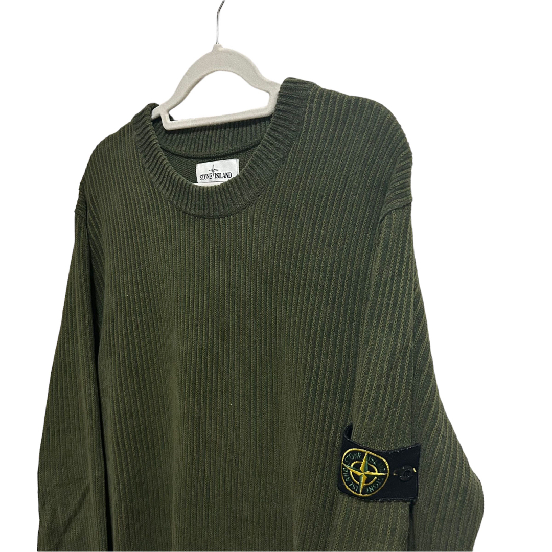 STONE ISLAND(ストーンアイランド)のSTONE ISLAND COTTON CHENILLE KNIT 21AW メンズのトップス(ニット/セーター)の商品写真