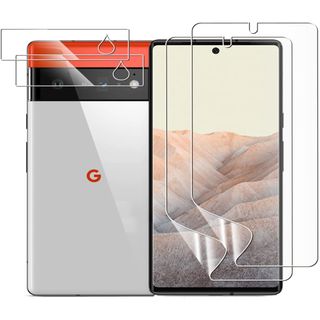 For Google Pixel6 Pro フィルム2枚+ レンズフィルム 2枚(保護フィルム)