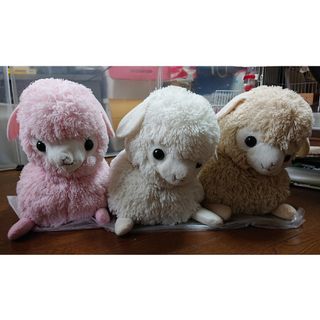 Baby Alpacasso 3点(各約30×20×35cm)セット(ぬいぐるみ/人形)