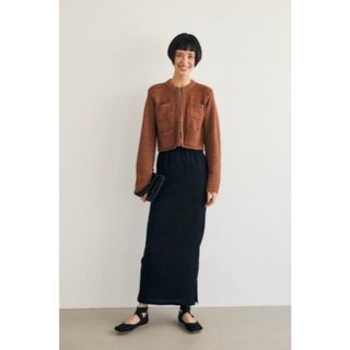 マウジー(moussy)のマウジー moussy エムアンダーバー COMPACT KNIT カーディガン(カーディガン)