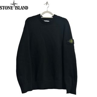 STONE ISLAND - STONE ISLAND WOOL CREW NECK PULLOVER