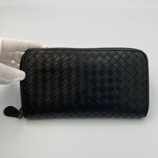 ボッテガヴェネタ(Bottega Veneta)のボッテガ 長財布 ラウンドファスナー イントレチャート レザー(長財布)