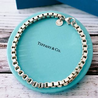 Tiffany & Co. - 超美品☆Tiffany ベネチアンリンク チェーン シルバー ブレスレット 人気