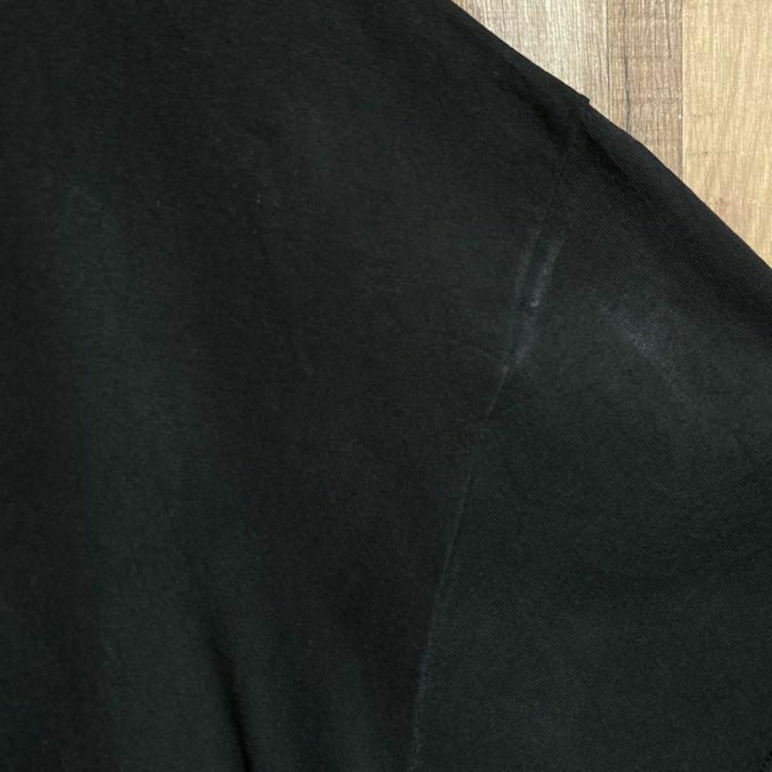 Champion(チャンピオン)のチャンピオン メンズ 半袖 Tシャツ ビッグシルエット 黒 ロゴT USA古着 メンズのトップス(Tシャツ/カットソー(半袖/袖なし))の商品写真