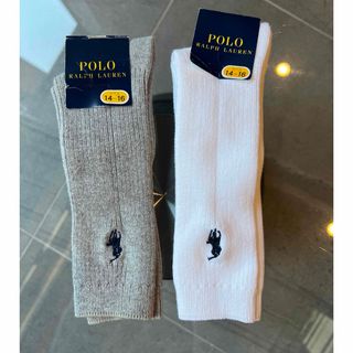 ポロラルフローレン(POLO RALPH LAUREN)のPOLO RALPH LAUREN 靴下 14～16cm 未使用 2足セット(靴下/タイツ)