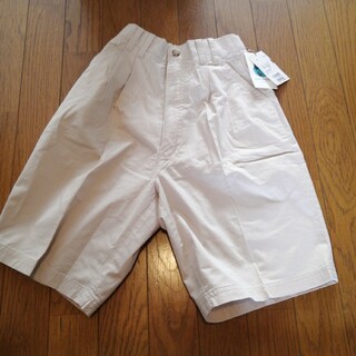 エミスフィール(HEMISPHERE)のエミスフェール 半ズボン パンツ 150 白 新品(パンツ/スパッツ)