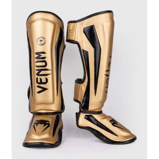 Venum Elite Standup シンガード Gold/Black(格闘技/プロレス)