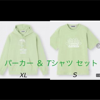 なにわ男子 GU コラボ パーカー Tシャツ セット