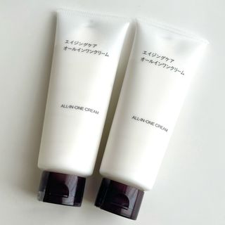 ムジルシリョウヒン(MUJI (無印良品))の無印良品　エイジングケアオールインワンクリーム　2セット(オールインワン化粧品)