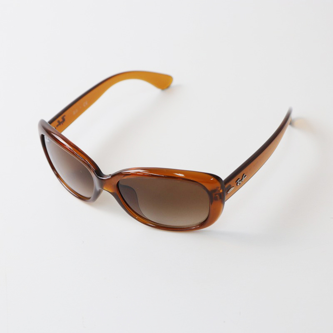 Ray-Ban(レイバン)のレイバン Ray-Ban RB-4101F JACKIE OHH 717/13 58□16 135 3N サングラス/ブラウン 眼鏡 メガネ アイウェア【2400013815574】 レディースのファッション小物(サングラス/メガネ)の商品写真