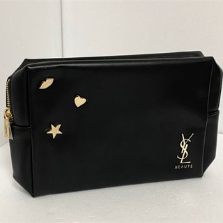 Yves Saint Laurent - YSL サンローラン メイク コスメ ポーチ 化粧ポーチ 星 ハート スタッズ