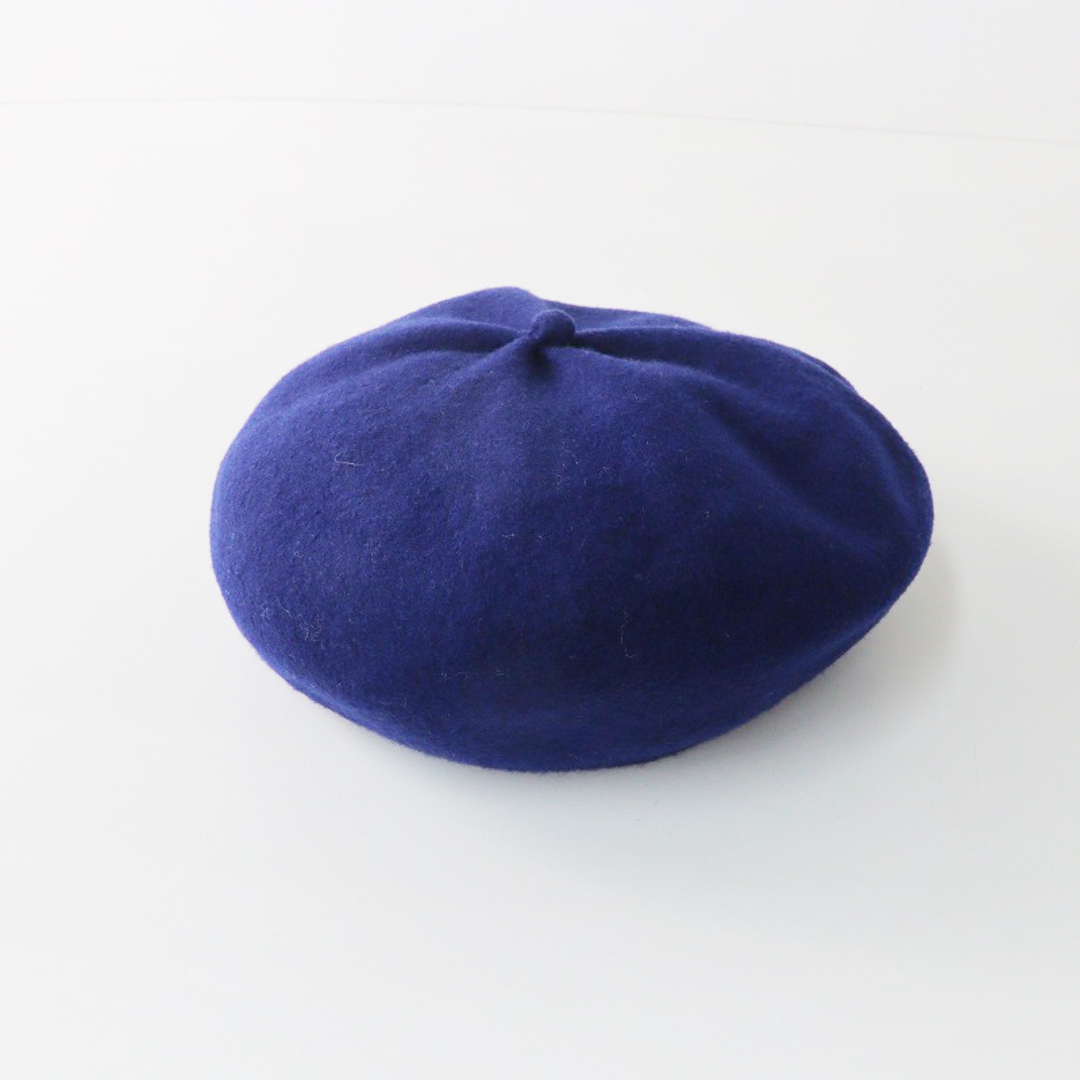 マチュアーハ mature ha ベレー帽/ブルー 小物 帽子【2400013635561】 レディースの帽子(ハンチング/ベレー帽)の商品写真