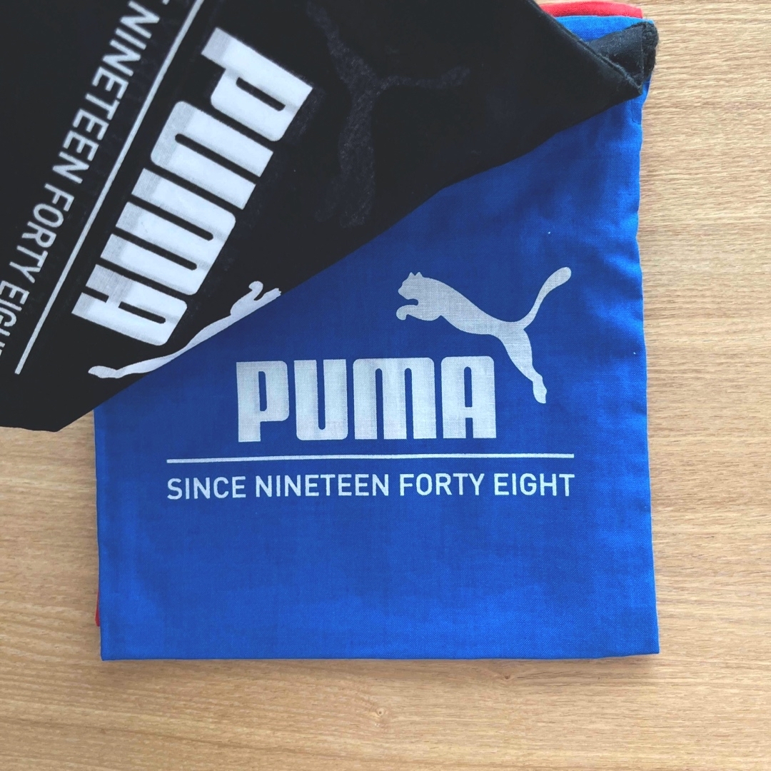 PUMA(プーマ)のプーマ　puma  巾着　コップ袋　 インテリア/住まい/日用品の日用品/生活雑貨/旅行(その他)の商品写真