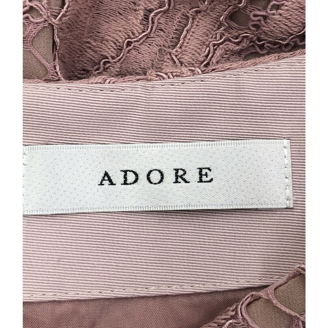 ADORE(アドーア)のアドーア ADORE レースワンピース    レディース 38 レディースのトップス(ベスト/ジレ)の商品写真