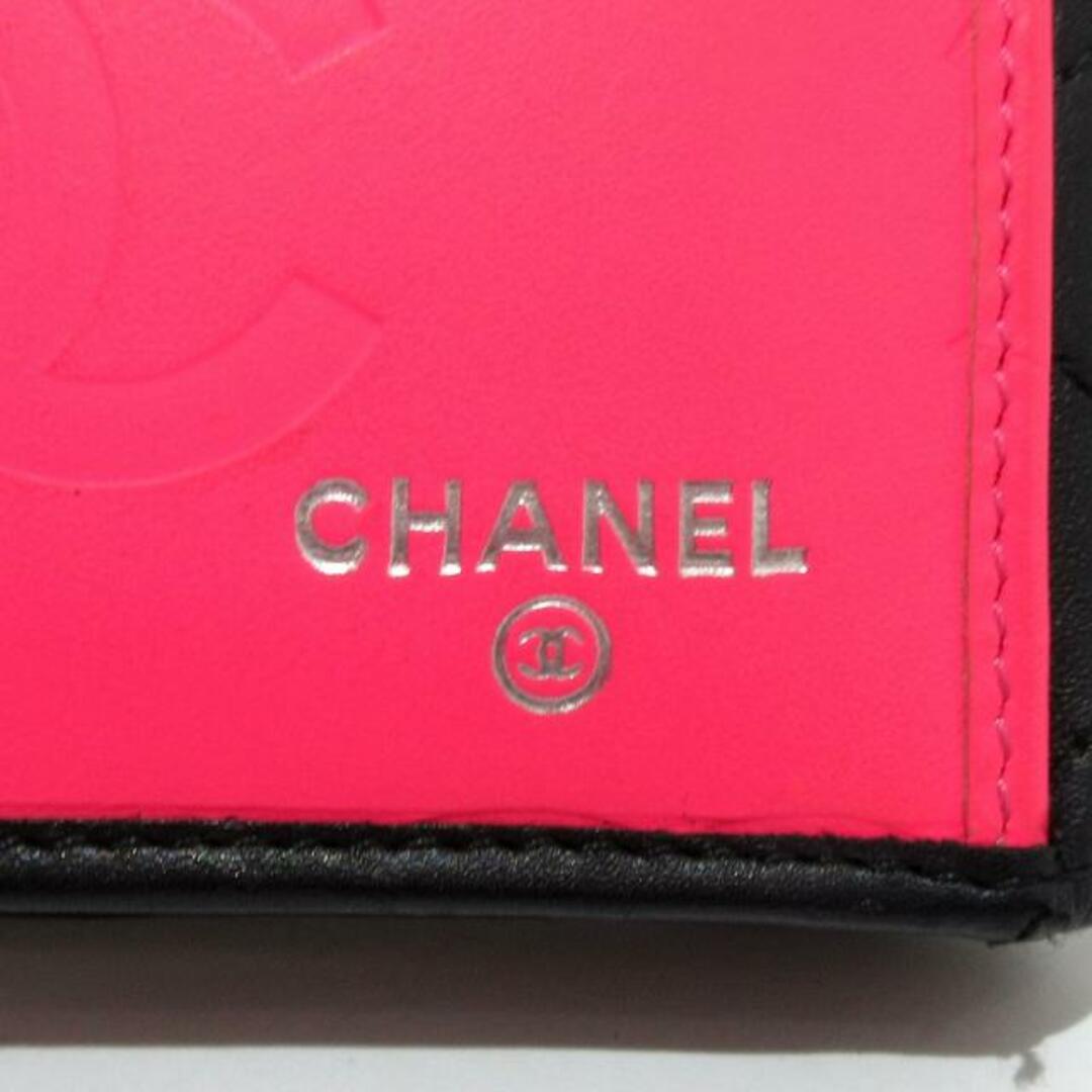 CHANEL(シャネル)のCHANEL(シャネル) 長財布 カンボンライン 黒 ラムスキン レディースのファッション小物(財布)の商品写真