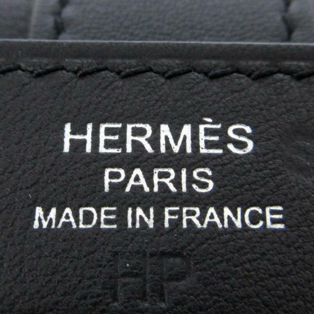 Hermes(エルメス)のHERMES(エルメス) ウエストポーチ美品  エランポケット 黒 ヴォースイフト レディースのバッグ(ボディバッグ/ウエストポーチ)の商品写真