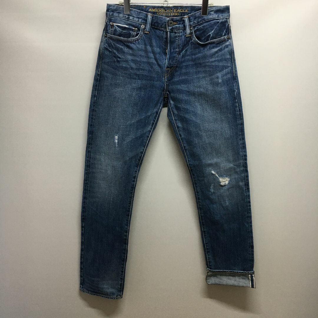 American Eagle(アメリカンイーグル)のAMERICAN EAGLE　セルビッジ　デニム　USED　11168 レディースのパンツ(デニム/ジーンズ)の商品写真