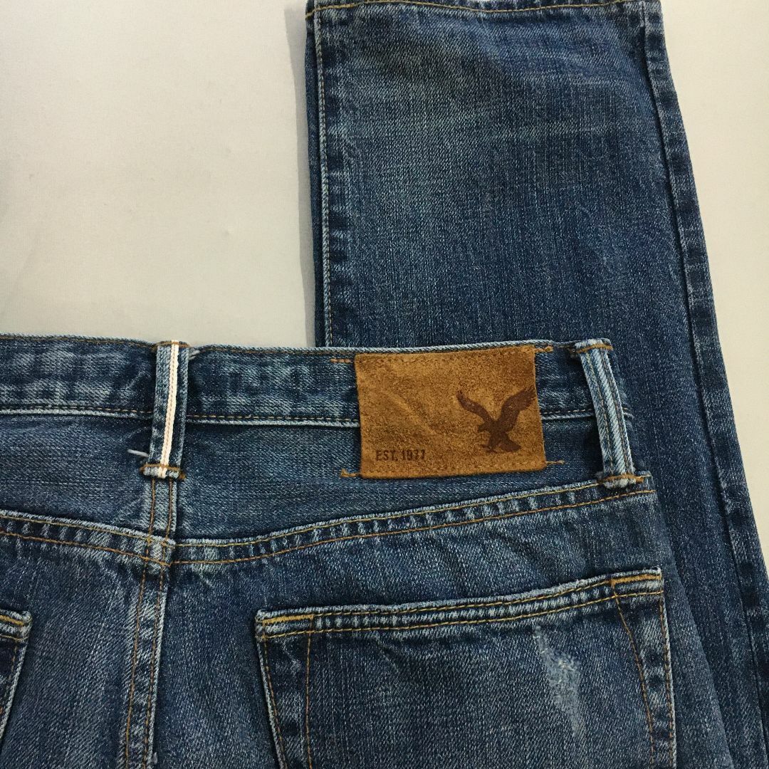 American Eagle(アメリカンイーグル)のAMERICAN EAGLE　セルビッジ　デニム　USED　11168 レディースのパンツ(デニム/ジーンズ)の商品写真