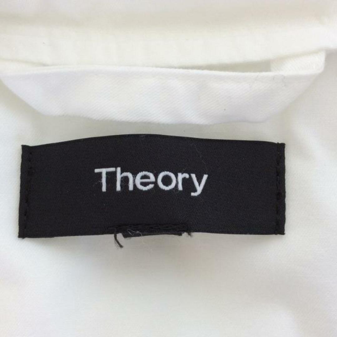 theory(セオリー)のtheory(セオリー) ブルゾン サイズP M レディース - 白 長袖/秋/春 レディースのジャケット/アウター(ブルゾン)の商品写真