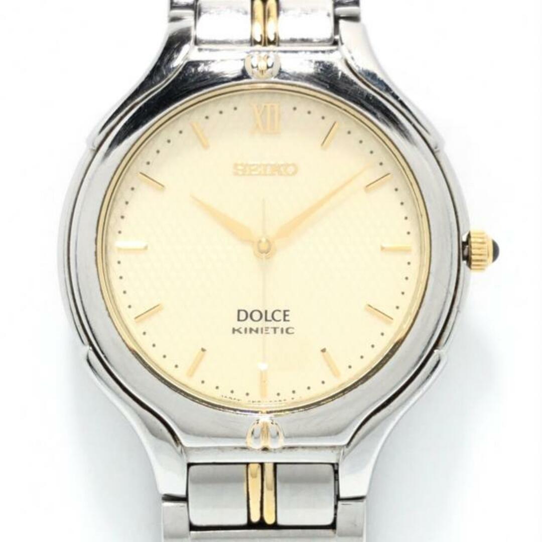 SEIKO(セイコー)のSEIKO(セイコー) 腕時計 DOLCE(ドルチェ) 4M61-0A40 レディース KINETIC ゴールド レディースのファッション小物(腕時計)の商品写真