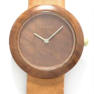 ティソ(TISSOT)のTISSOT(ティソ) 腕時計 wood watch W150 レディース ブラウン(腕時計)