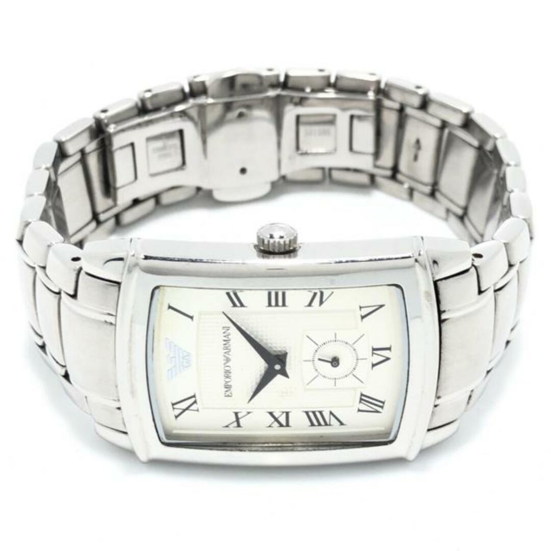 Emporio Armani(エンポリオアルマーニ)のEMPORIOARMANI(アルマーニ) 腕時計 - AR-0243 メンズ 白 メンズの時計(その他)の商品写真