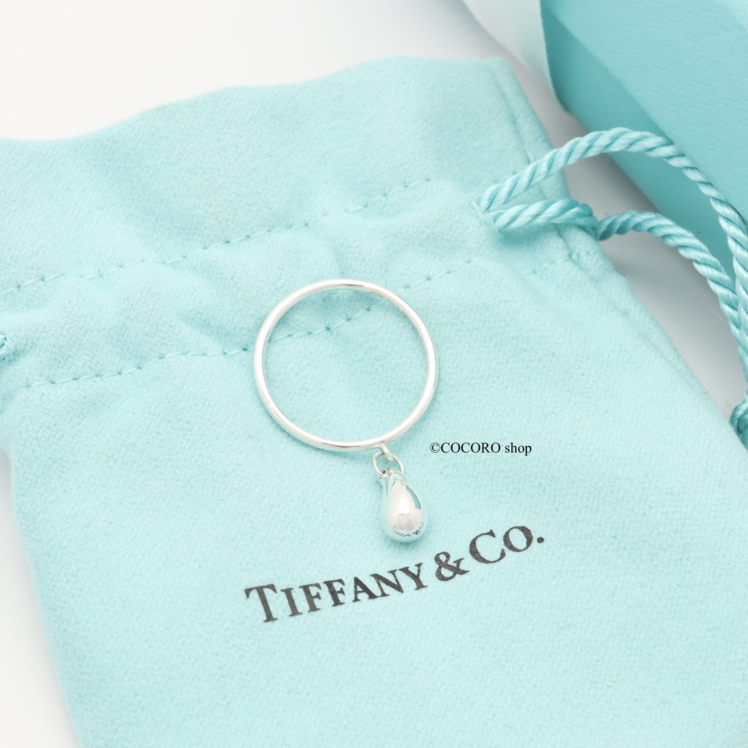 Tiffany & Co.(ティファニー)の【美品】TIFFANY＆Co. ティアドロップ リング レディースのアクセサリー(リング(指輪))の商品写真