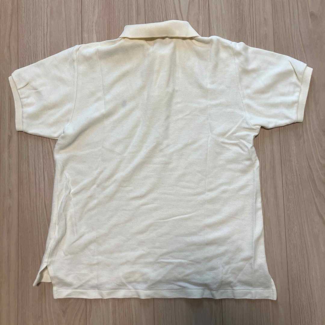 Ralph Lauren(ラルフローレン)のラルフローレン　レディース　ポロシャツ　サイズＬ　アイボリー レディースのトップス(ポロシャツ)の商品写真