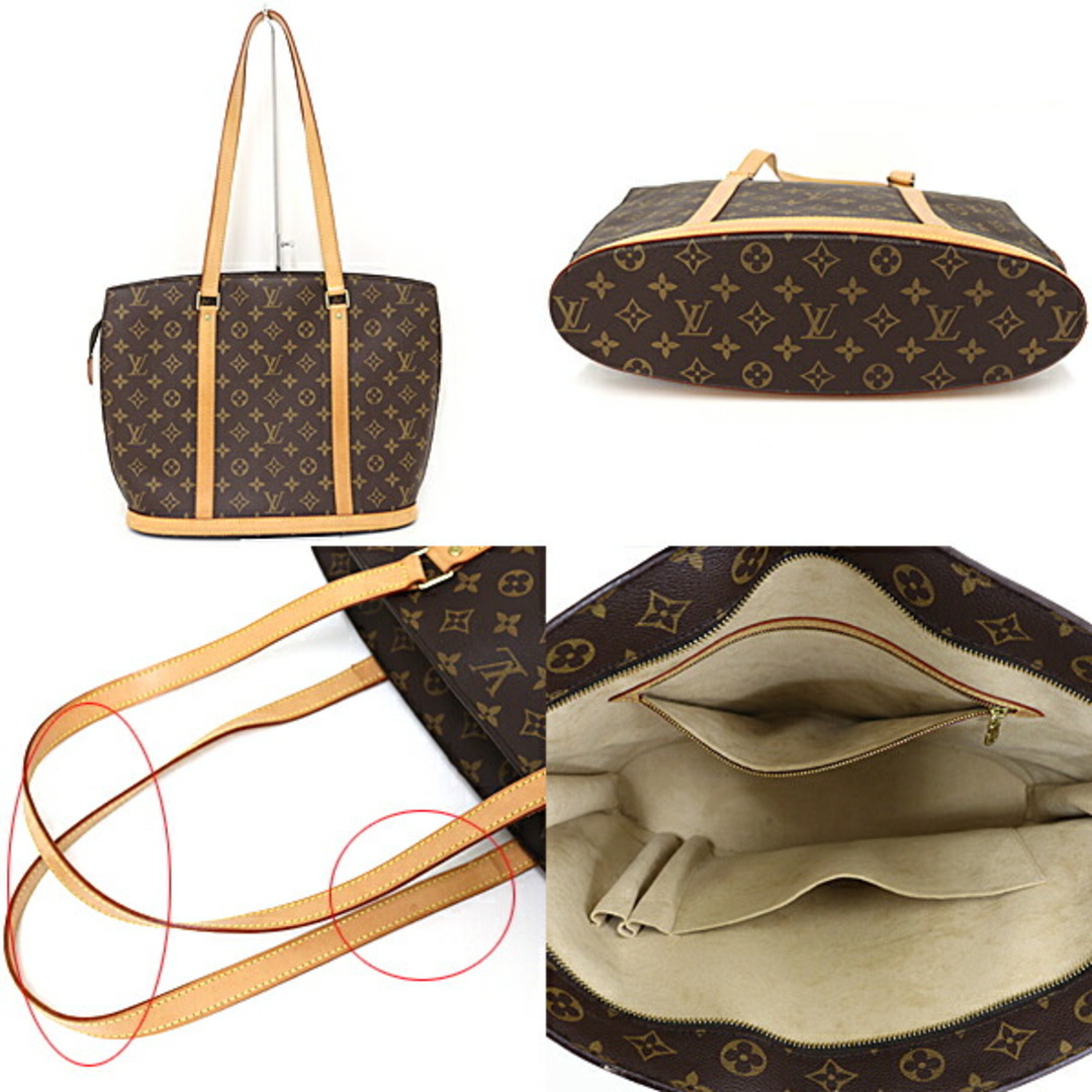 LOUIS VUITTON(ルイヴィトン)のルイ ヴィトン LOUIS VUITTON バビロン ショルダーバッグ トートバッグ モノグラム・キャンバス M51102 ブラウン【中古】Aランク レディースのバッグ(メッセンジャーバッグ)の商品写真