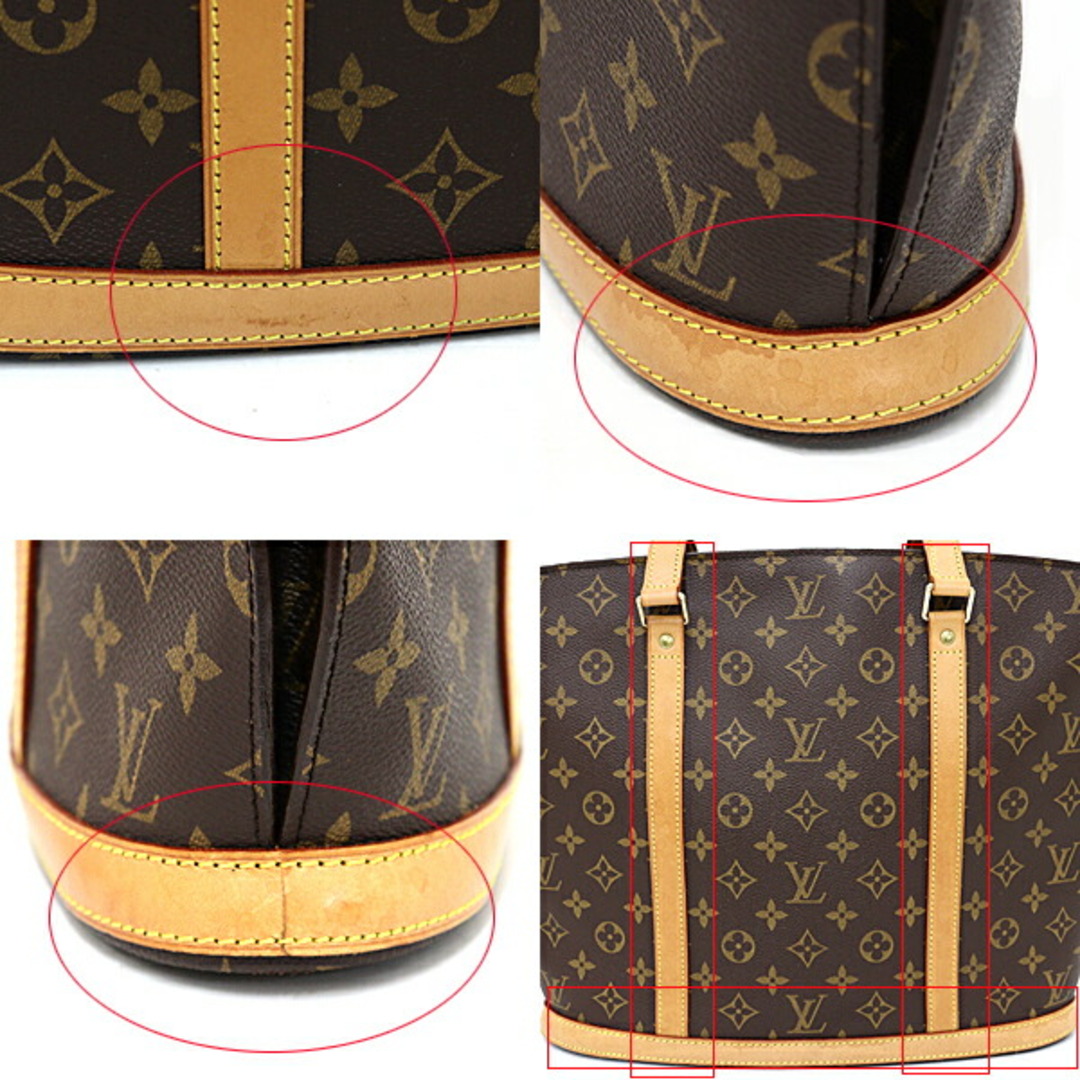 LOUIS VUITTON(ルイヴィトン)のルイ ヴィトン LOUIS VUITTON バビロン ショルダーバッグ トートバッグ モノグラム・キャンバス M51102 ブラウン【中古】Aランク レディースのバッグ(メッセンジャーバッグ)の商品写真