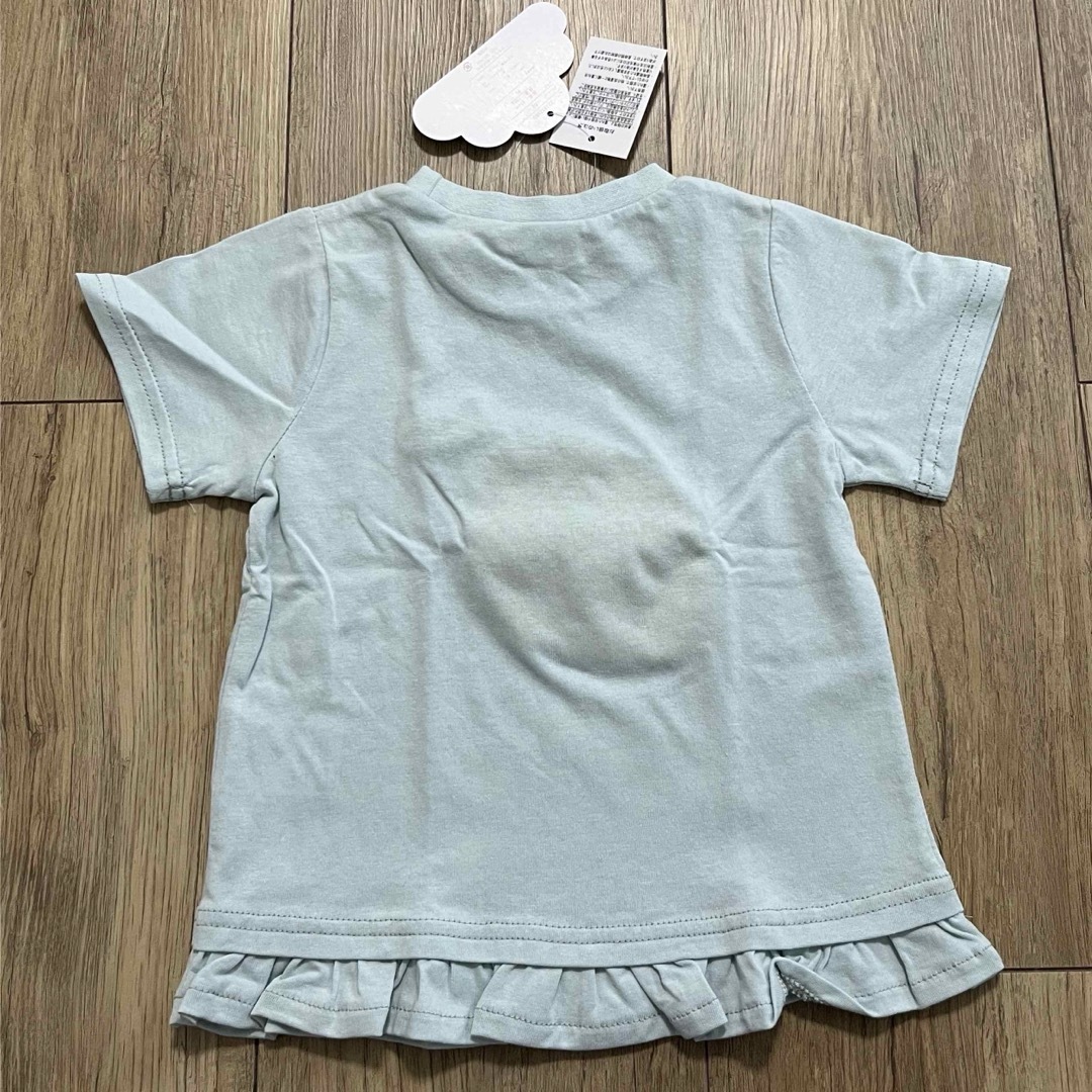 しまむら(シマムラ)のTシャツ 2枚セット しまむら【95】新品 キッズ/ベビー/マタニティのキッズ服女の子用(90cm~)(Tシャツ/カットソー)の商品写真