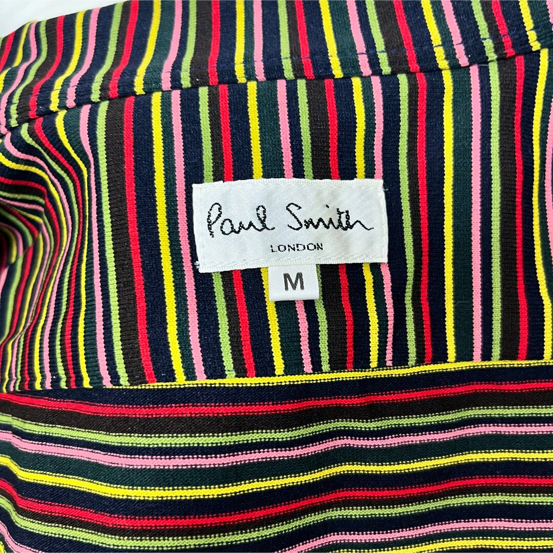 Paul Smith(ポールスミス)のPaul Smith ポールスミス シャツ 半袖 マルチカラー マルチストライプ メンズのトップス(シャツ)の商品写真